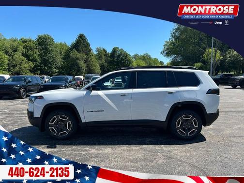 Bright White Clearcoat 2026 Jeep Cherokee LAREDO/LIMITED