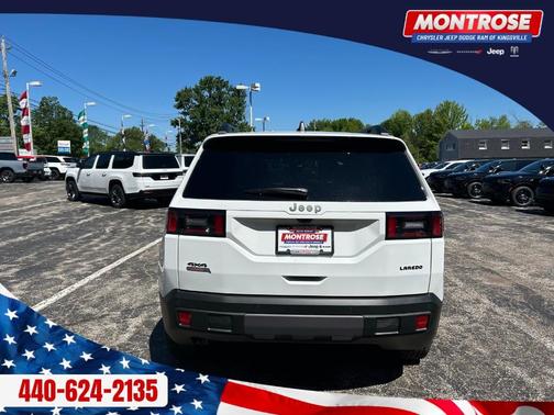 Bright White Clearcoat 2026 Jeep Cherokee LAREDO/LIMITED