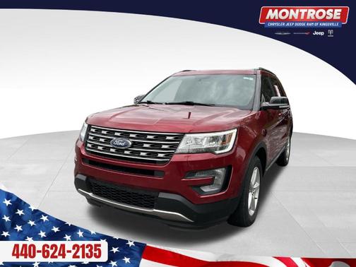 Ruby Red Metallic 2017 Ford Explorer XLT
