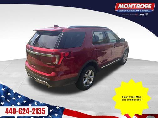 Ruby Red Metallic 2017 Ford Explorer XLT