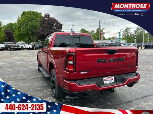 Molten Red Pearlcoat 2026 RAM 1500 Big Horn/Lone Star