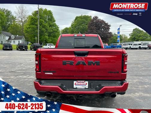 Molten Red Pearlcoat 2026 RAM 1500 Big Horn/Lone Star
