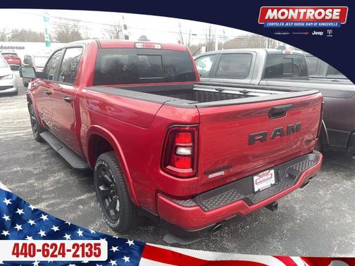 Molten Red Pearlcoat 2026 RAM 1500 Big Horn/Lone Star