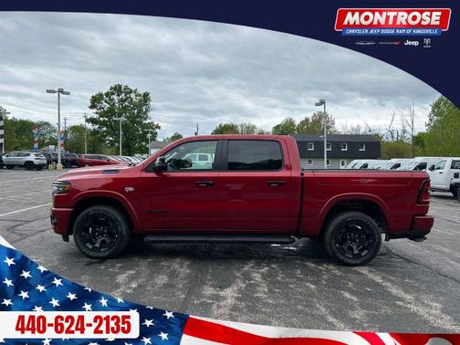 Molten Red Pearlcoat 2026 RAM 1500 Big Horn/Lone Star