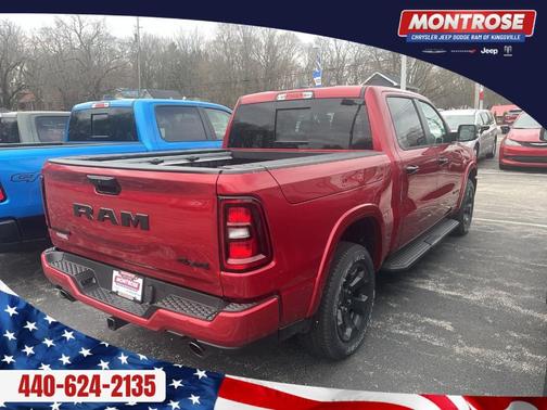 Molten Red Pearlcoat 2026 RAM 1500 Big Horn/Lone Star