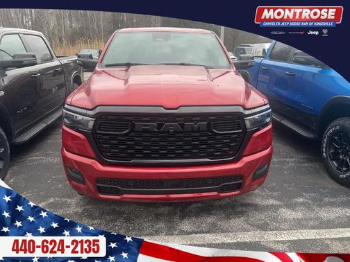 Molten Red Pearlcoat 2026 RAM 1500 Big Horn/Lone Star