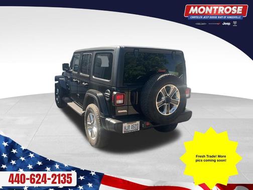 Black 2021 Jeep Wrangler Unlimited Sahara