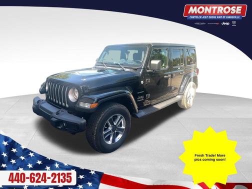 Black 2021 Jeep Wrangler Unlimited Sahara
