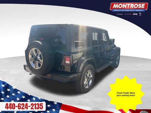 Black 2021 Jeep Wrangler Unlimited Sahara