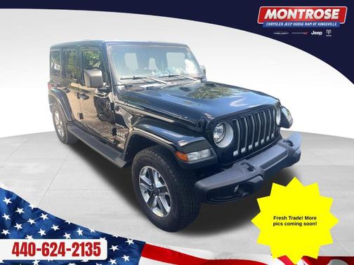 Black 2021 Jeep Wrangler Unlimited Sahara