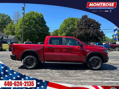 Molten Red 2026 RAM 1500 Rebel