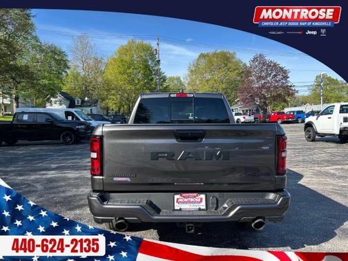 Granite Crystal Clearcoat Metallic 2026 RAM 1500 Big Horn/Lone Star
