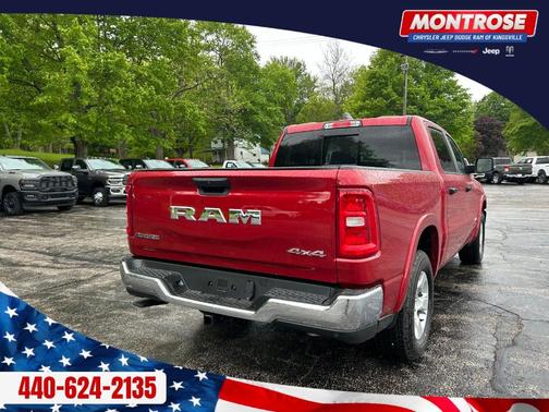 Molten Red Pearlcoat 2026 RAM 1500 Big Horn/Lone Star