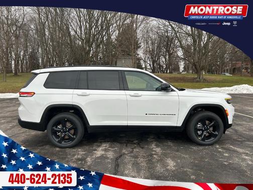 Bright White Clearcoat 2025 Jeep Grand Cherokee L Limited
