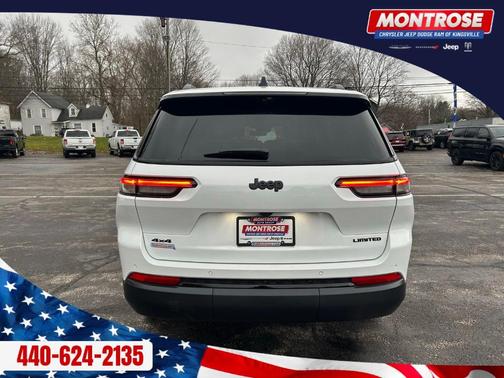Bright White Clearcoat 2025 Jeep Grand Cherokee L Limited
