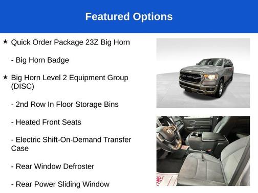 2023 RAM 1500 Big Horn