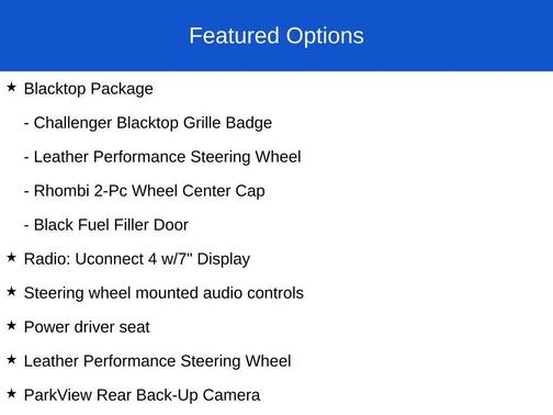 2023 Dodge Challenger SXT