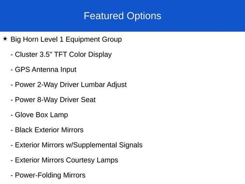2022 RAM 1500 Big Horn