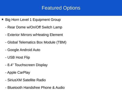 2022 RAM 1500 Big Horn