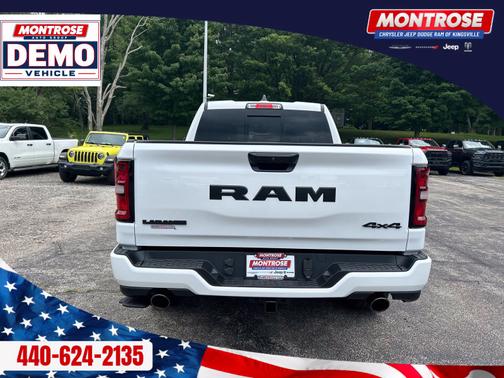 Bright White Clearcoat 2026 RAM 1500 Laramie