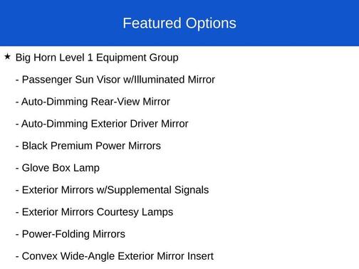 Hydro Blue Pearlcoat 2024 RAM 1500 Big Horn/Lone Star