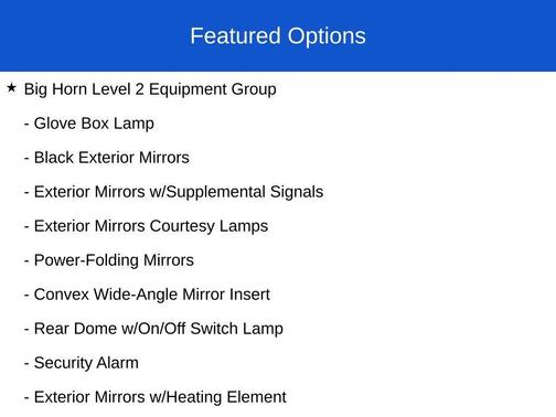 2022 RAM 1500 Big Horn