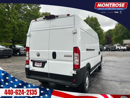 Bright White Clearcoat 2026 RAM ProMaster 2500 High Roof
