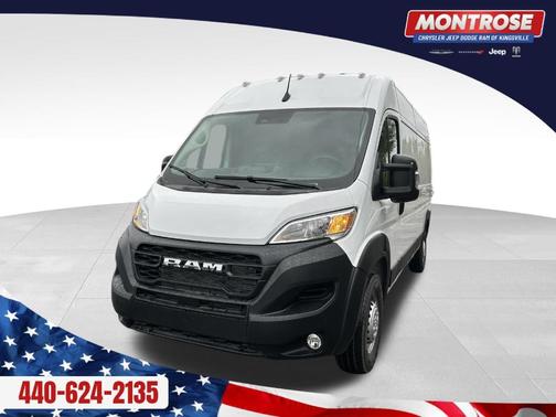 Bright White Clearcoat 2026 RAM ProMaster 2500 High Roof