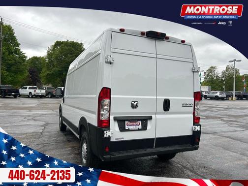 Bright White Clearcoat 2026 RAM ProMaster 2500 High Roof