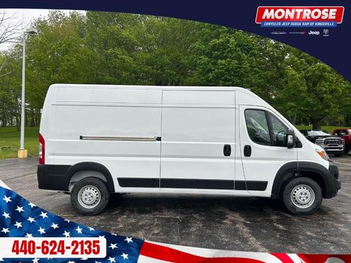 Bright White Clearcoat 2026 RAM ProMaster 2500 High Roof