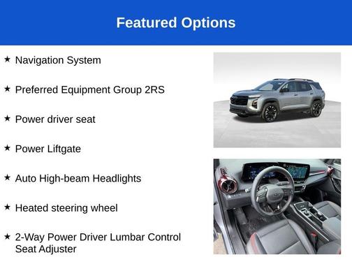 2025 Chevrolet Equinox RS