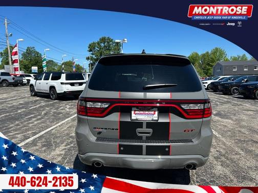 Gray 2026 Dodge Durango GT
