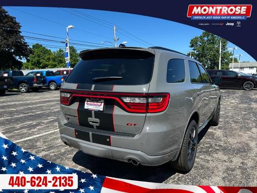 Gray 2026 Dodge Durango GT