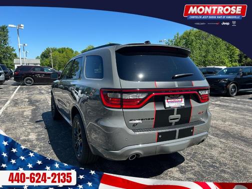 Gray 2026 Dodge Durango GT