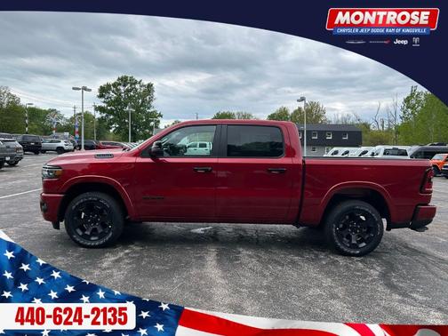 Molten Red Pearlcoat 2026 RAM 1500 Big Horn/Lone Star