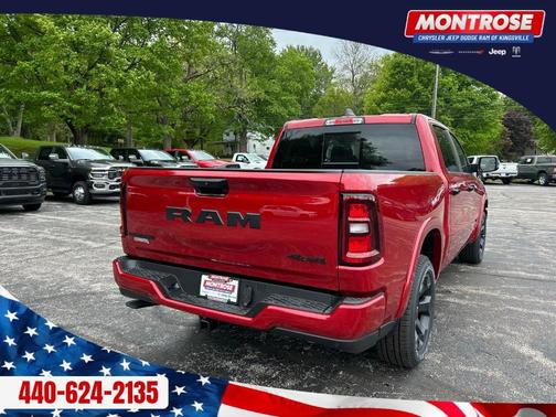 Molten Red Pearlcoat 2026 RAM 1500 Big Horn/Lone Star