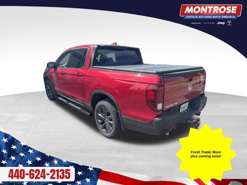 Maroon 2021 Honda Ridgeline Sport