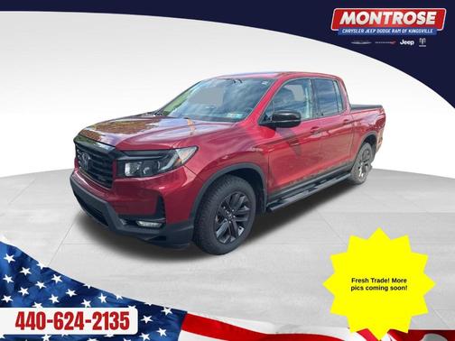 Maroon 2021 Honda Ridgeline Sport