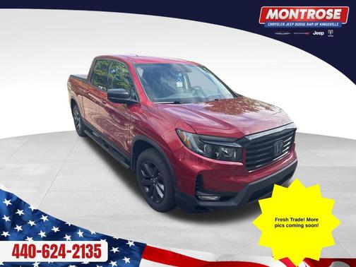 Maroon 2021 Honda Ridgeline Sport