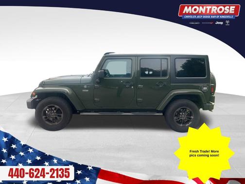 Sarge Green 2016 Jeep Wrangler Unlimited Sahara