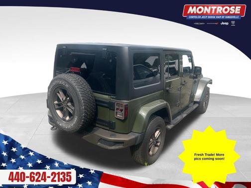 Sarge Green 2016 Jeep Wrangler Unlimited Sahara