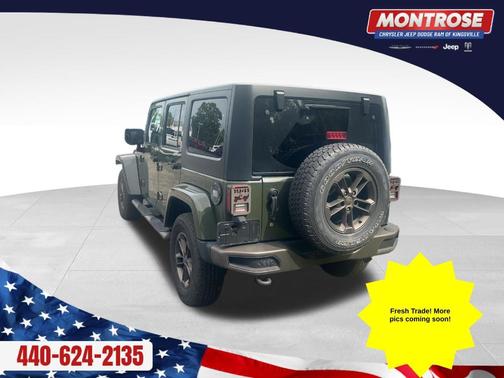 Sarge Green 2016 Jeep Wrangler Unlimited Sahara