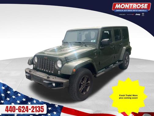 Sarge Green 2016 Jeep Wrangler Unlimited Sahara