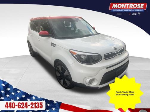White / Red 2017 Kia Soul +