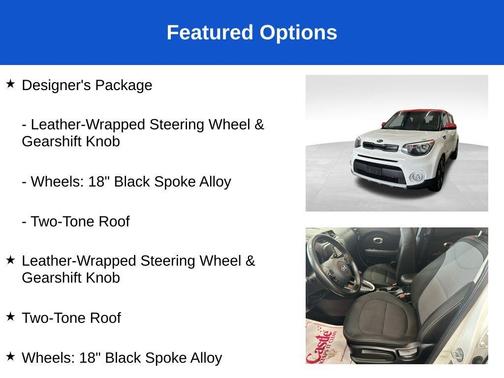 White 2017 Kia Soul +