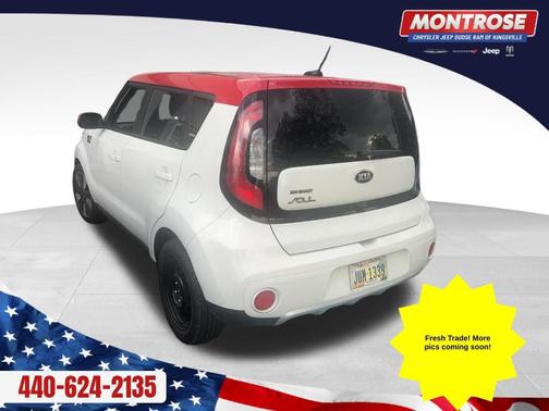 White / Red 2017 Kia Soul +