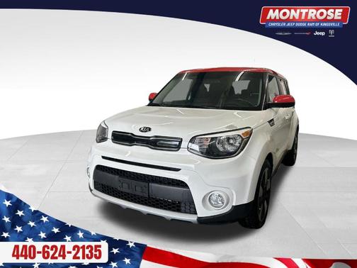 White 2017 Kia Soul +