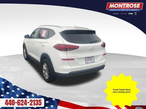 Cream White 2020 Hyundai TUCSON Value