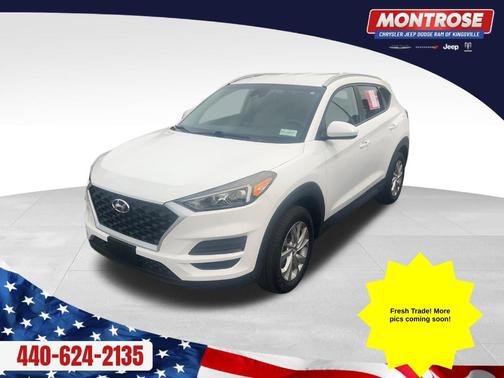 Cream White 2020 Hyundai TUCSON Value