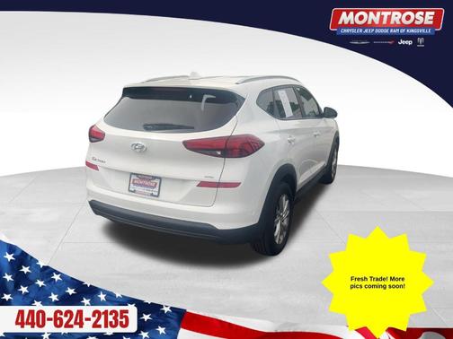Cream White 2020 Hyundai TUCSON Value